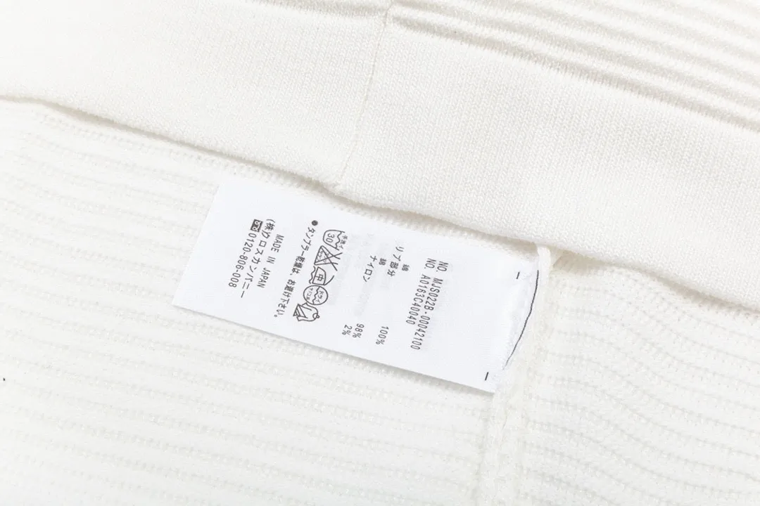 Thom Browne ➡️ POLO ， Retro Same Style Versatile : White Size：M-2XL